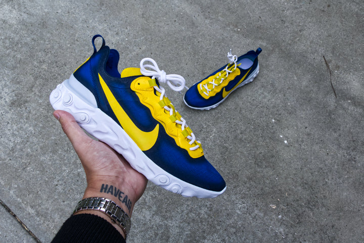 Warriors Nike React Element 55