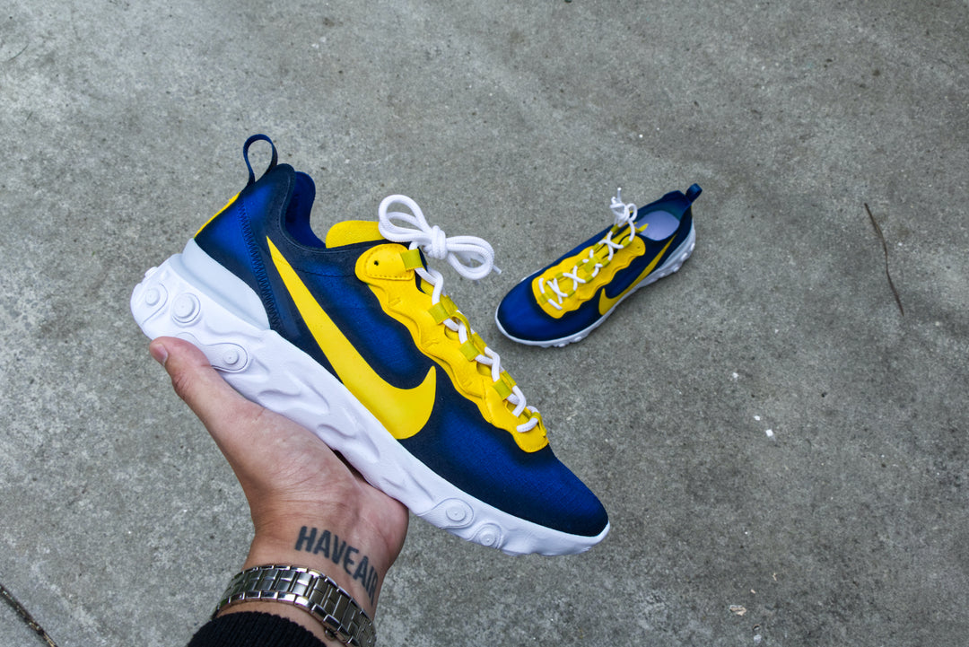 Warriors Nike React Element 55
