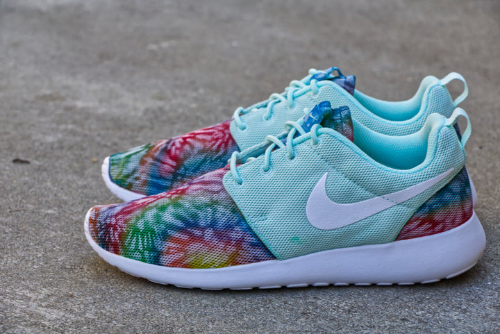 Tie-Dye Nike Roshe Run Custom Shoes
