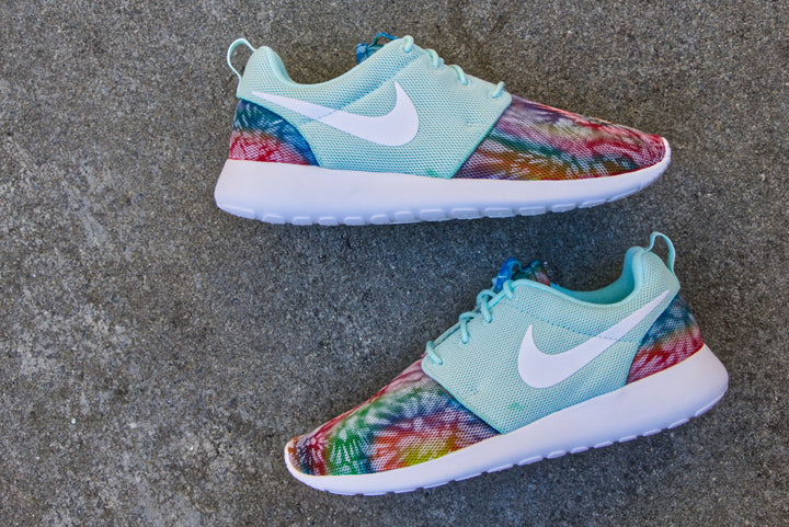 Tie-Dye Nike Roshe Run Custom Shoes