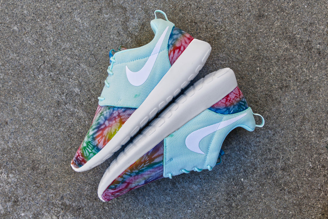 Tie-Dye Nike Roshe Run Custom Shoes