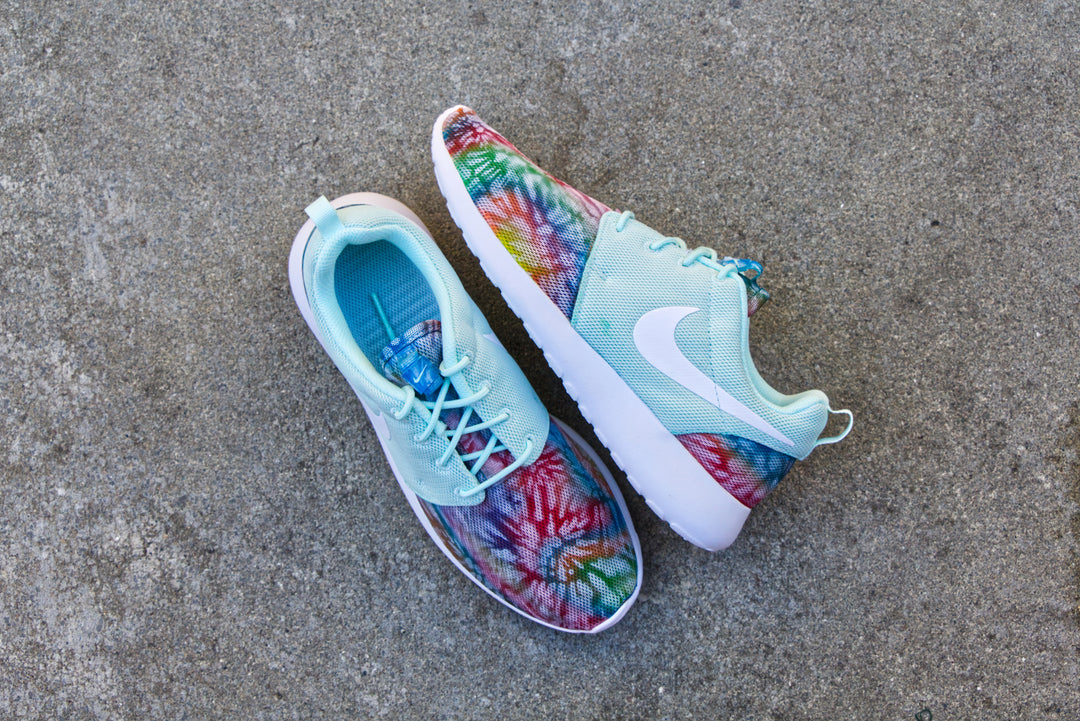 Tie-Dye Nike Roshe Run Custom Shoes