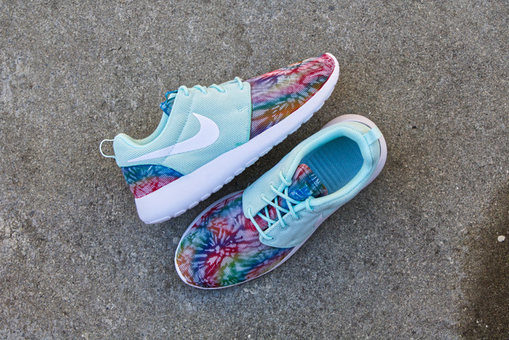 Tie-Dye Nike Roshe Run Custom Shoes