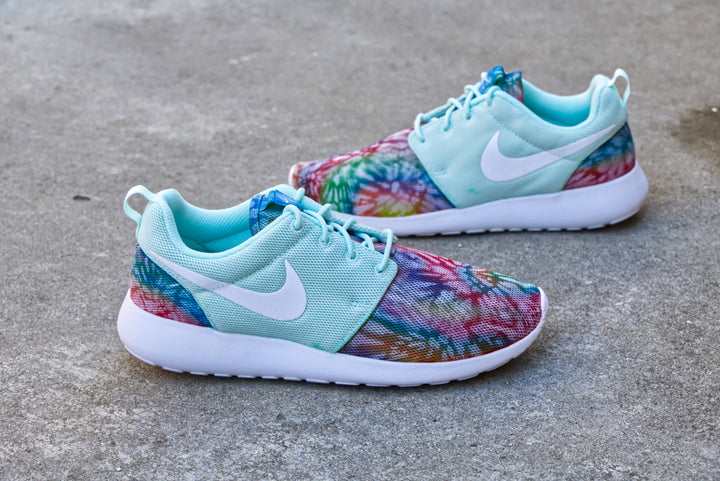 Tie-Dye Nike Roshe Run Custom Shoes