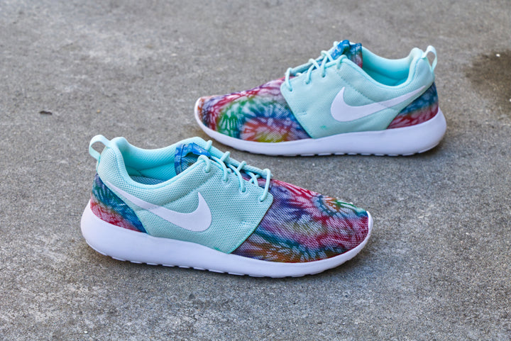Tie-Dye Nike Roshe Run Custom Shoes