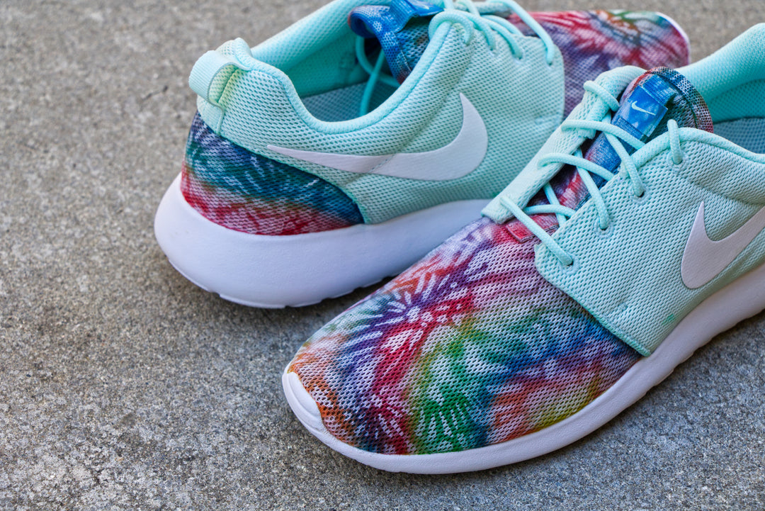 Tie-Dye Nike Roshe Run Custom Shoes
