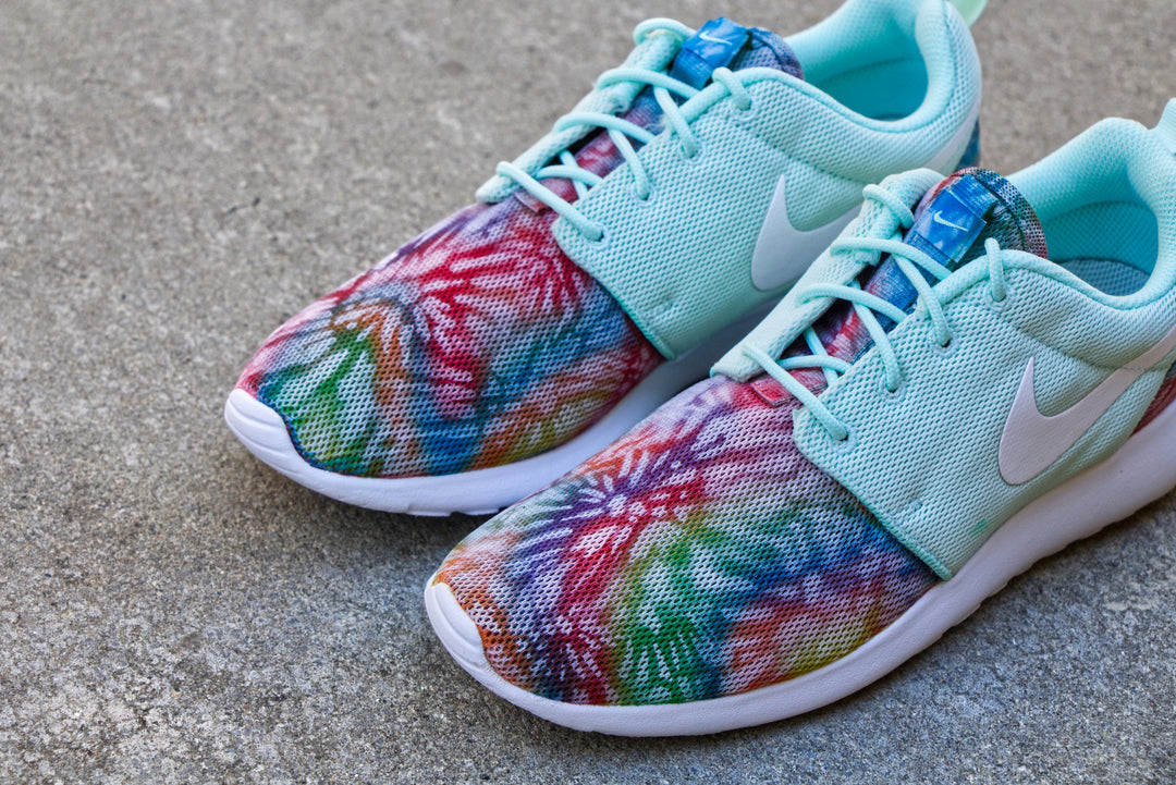 Tie-Dye Nike Roshe Run Custom Shoes