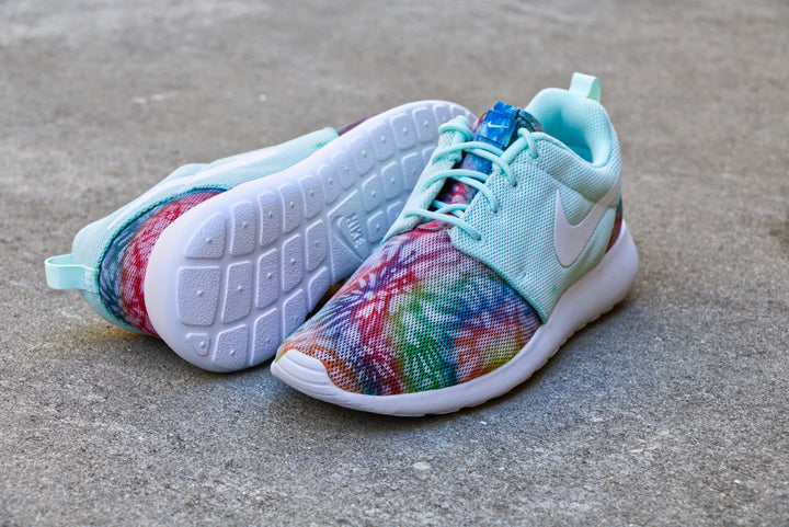 Tie-Dye Nike Roshe Run Custom Shoes