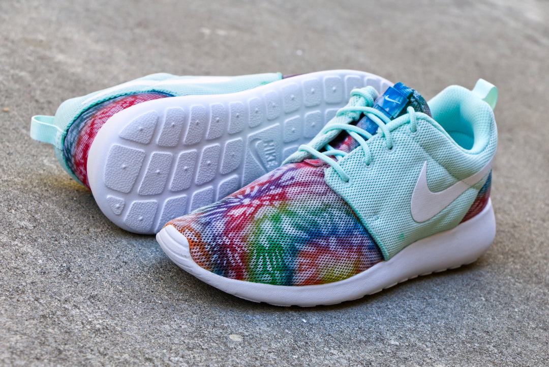 Tie-Dye Nike Roshe Run Custom Shoes