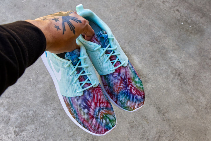 Tie-Dye Nike Roshe Run Custom Shoes