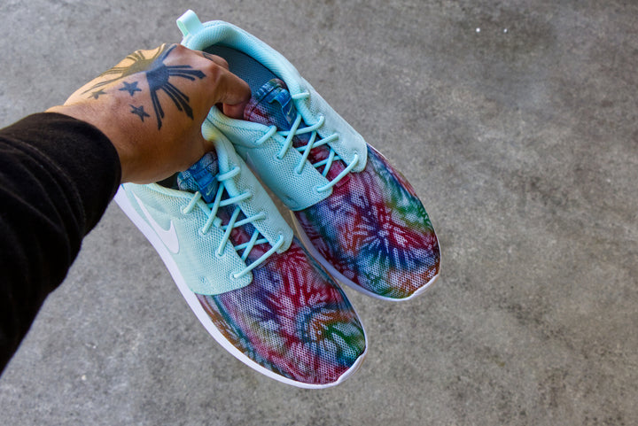 Tie-Dye Nike Roshe Run Custom Shoes