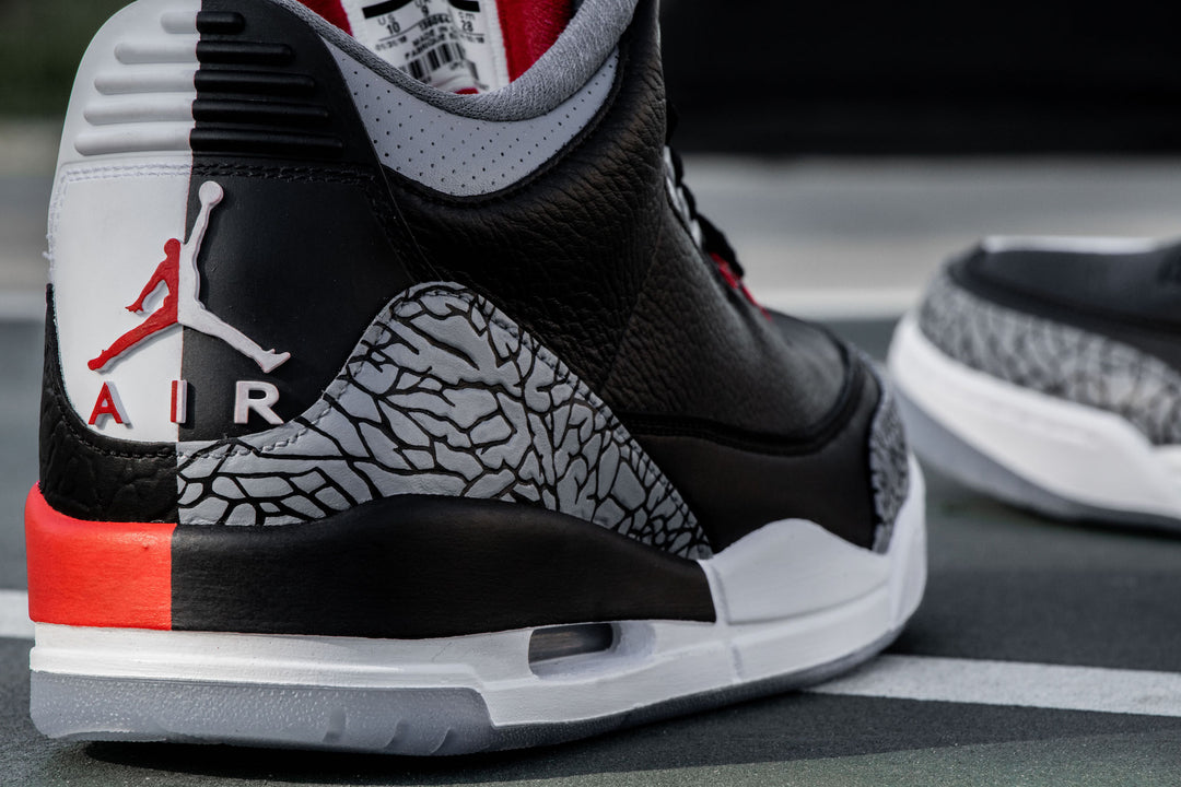 Homage to Home Nike Air Jordan 3 Custom Shoes